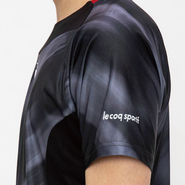 le coq sportif tシャツ ゲームシャツ メンズ テニスウェア 半袖