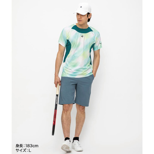 ルコック スポルティフ tシャツ ゲームシャツ メンズ