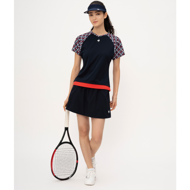 le coq sportif  【前後2way】サンスクリーン ゲームシャツ