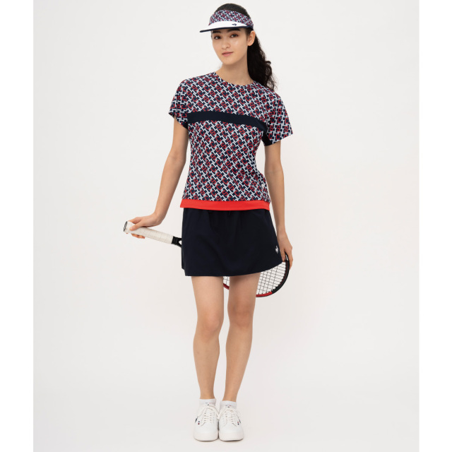 le coq sportif  【前後2way】サンスクリーン ゲームシャツ