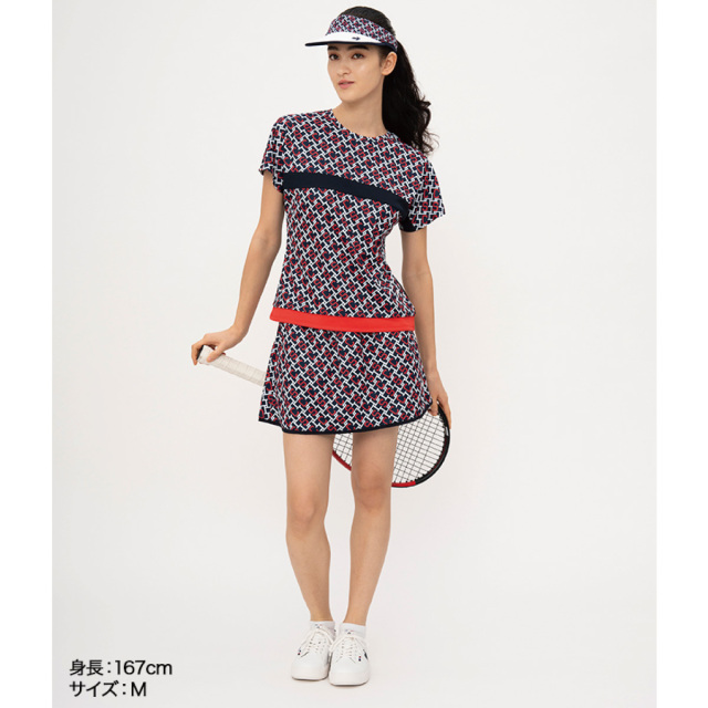 le coq sportif  【前後2way】サンスクリーン ゲームシャツ
