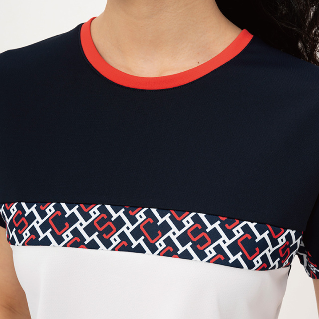 le coq sportif  【前後2way】サンスクリーン ゲームシャツ