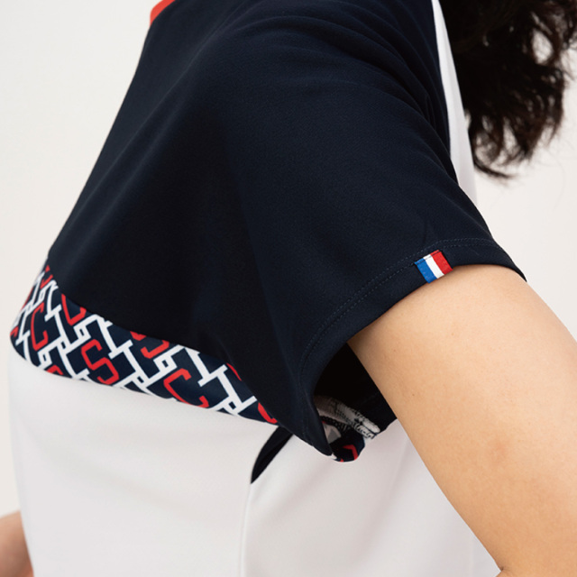 le coq sportif  【前後2way】サンスクリーン ゲームシャツ