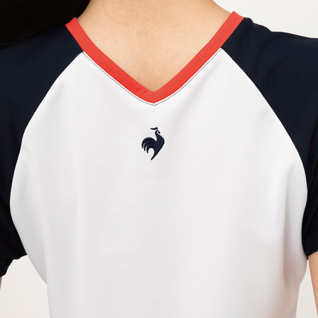 le coq sportif  【前後2way】サンスクリーン ゲームシャツ