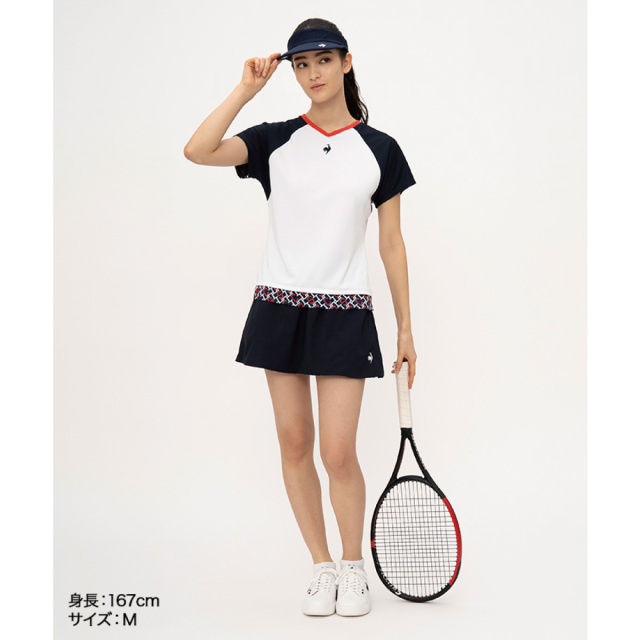 le coq sportif  【前後2way】サンスクリーン ゲームシャツ