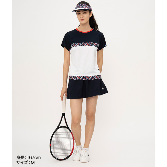 le coq sportif  【前後2way】サンスクリーン ゲームシャツ