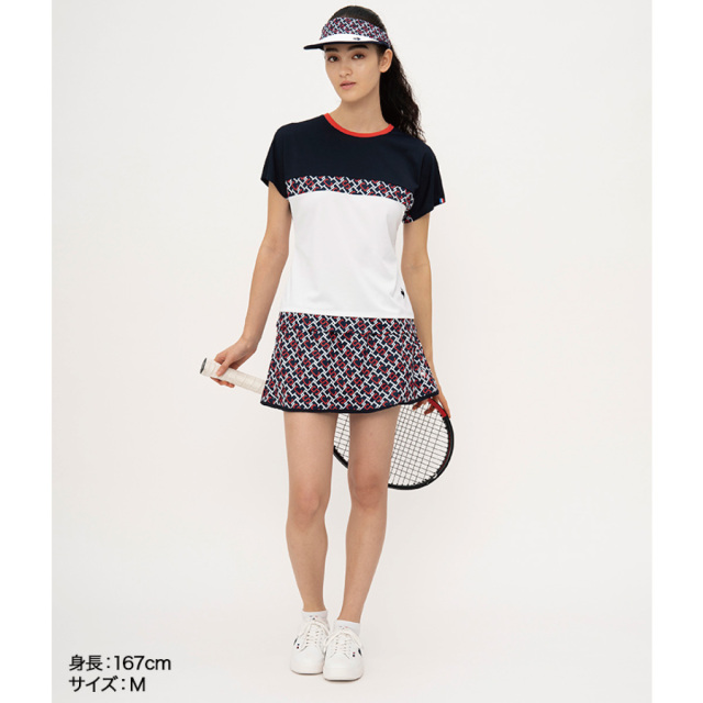 le coq sportif  【前後2way】サンスクリーン ゲームシャツ