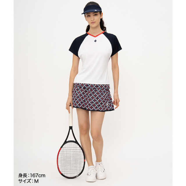 le coq sportif  【前後2way】サンスクリーン ゲームシャツ