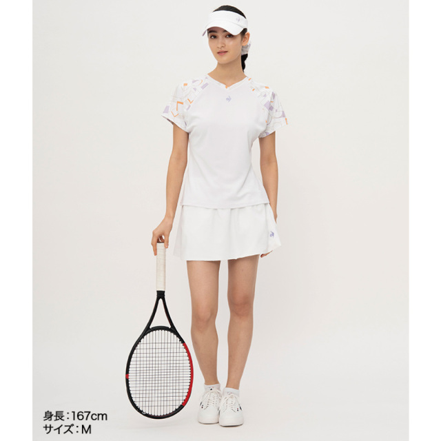 le coq sportif 【前後2way】サンスクリーン　ゲームシャツ