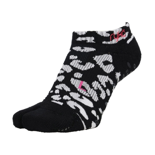 ryka R-SOX-6 BWL レディース (23～25cm) すべり止め付き足袋型ソックス