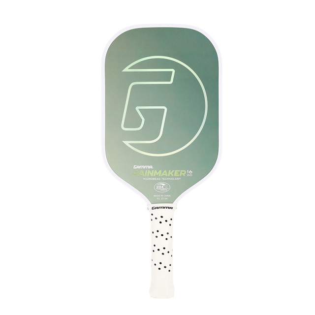 GAMMA ピックルボールパドル MICROBEAD RAINMAKER 16 グリーン 1E805713