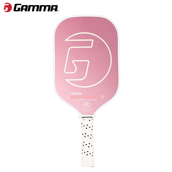 GAMMA ピックルボールパドル MICROBEAD RAINMAKER 16 ピンク 1E805713 