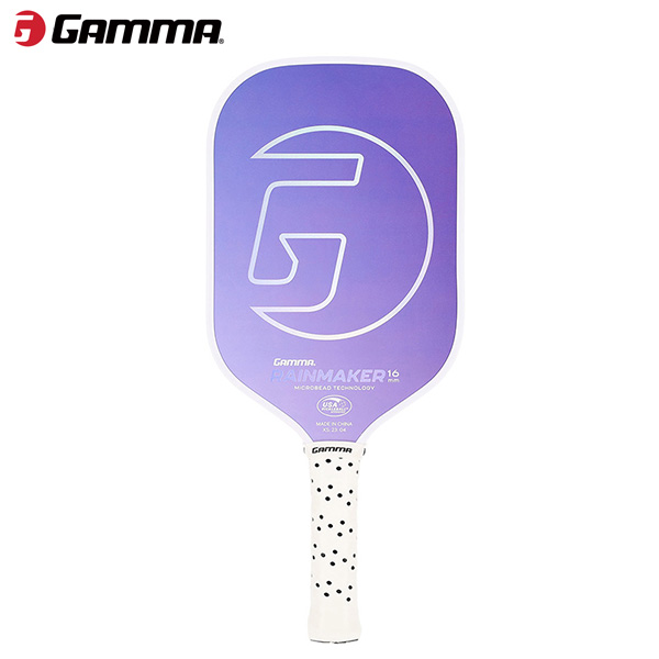 GAMMA ピックルボールパドル MICROBEAD RAINMAKER 16 パープル 1E805713