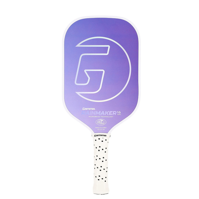 【お値下げしました】Gammaピックルボール　paddle！ブルー 即納】 GAMMA ピックルボールパドル FUSION POWER (ブルー