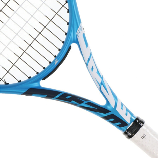 Babolat　エボドライブ-S　102536-136　2025SS　ブルー　張り上げ済み
