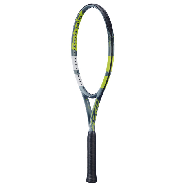 Babolat エボアエロ 101562 2026SS グレー x フルオイエロー スピン系