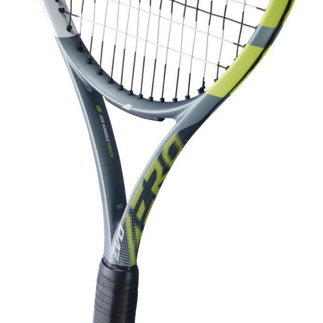 Babolat エボアエロ 101562 2026SS グレー x フルオイエロー スピン系