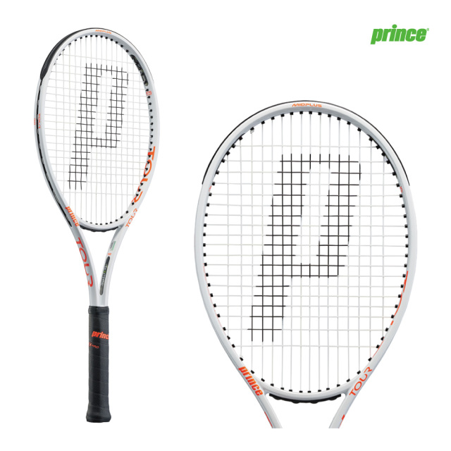 Babolat 硬式テニスラケット ホワイト/グレー/オレンジ バボラ（BABOLAT）（メンズ、レディース）硬式用テニスラケット