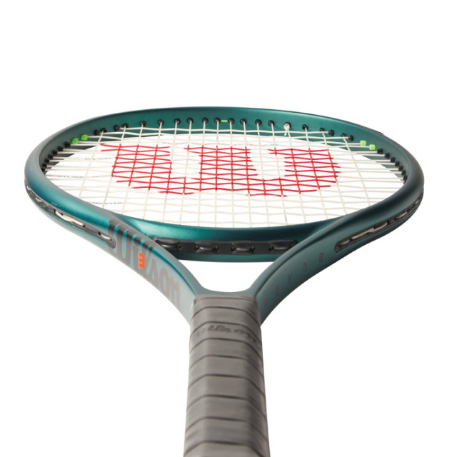 WILSON BLADE 26 V9 RKT 26 WR151710S 2024 ピーコックグリーン 張上げ