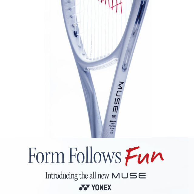YONEX ミューズ98 パールシルバー 98平方インチ 305g 01MU98-667