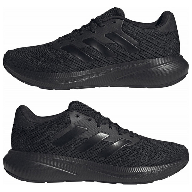 アディダス ランニングシューズ RESPONSE RUNNER U メンズ 25FW ブラック JR8058 adidas