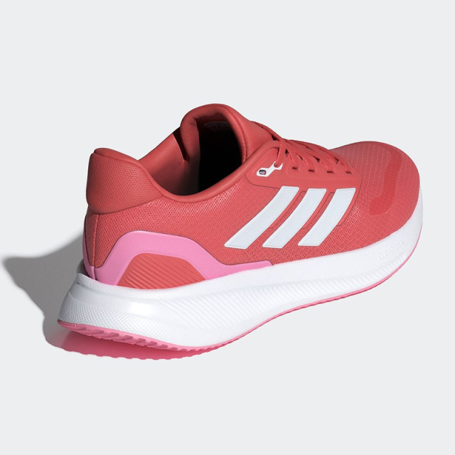 アディダス ランニングシューズ RUNFALCON 5 W レディース 25FW スカーレット JI3389