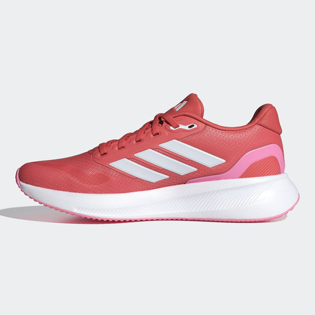 アディダス ランニングシューズ RUNFALCON 5 W レディース 25FW スカーレット JI3389