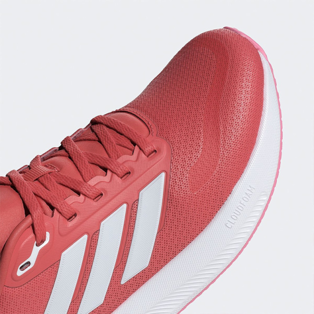 アディダス ランニングシューズ RUNFALCON 5 W レディース 25FW スカーレット JI3389