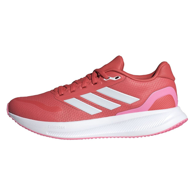 アディダス ランニングシューズ RUNFALCON 5 W レディース 25FW スカーレット JI3389