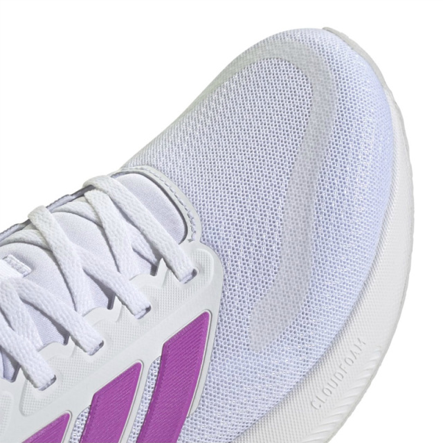 アディダス ランニングシューズ RUNFALCON  5 W 25FW レディース 25FW ホワイト×パープル