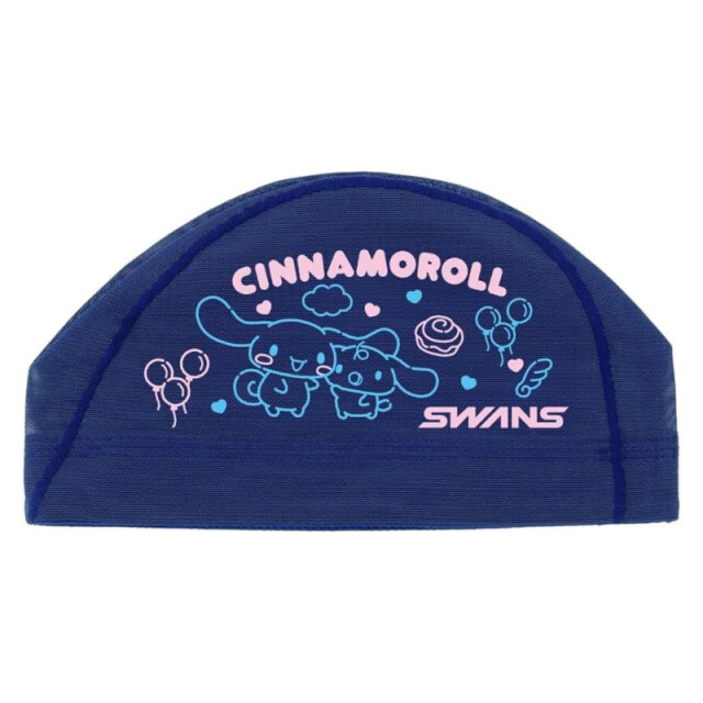 SWANS メッシュキャップ シナモンロール ユニセックス 26SS M・L ブラック ネイビー ホワイト SA-6CR26SS