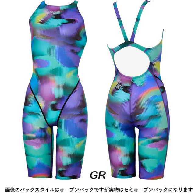 特価】 スピード 競泳水着 スパッツ FLEXΣX セミオープンバック