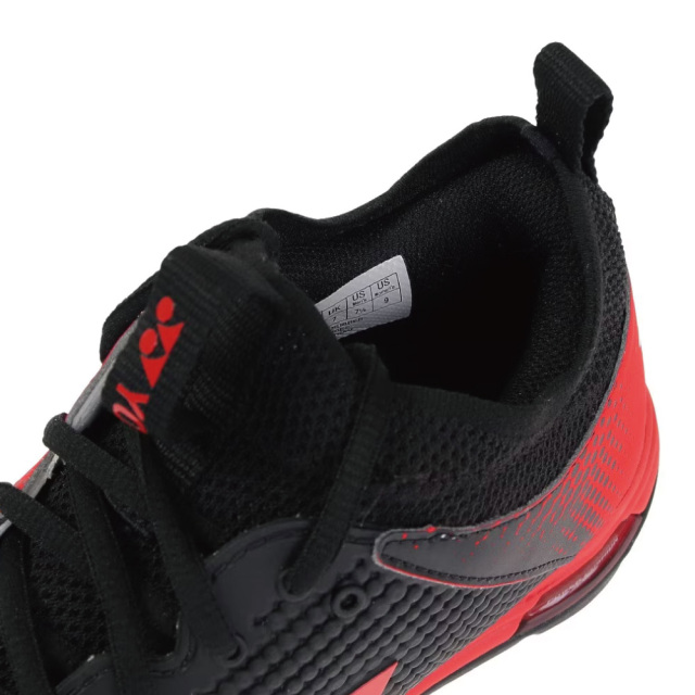 YONEX　パワークッションエクリプションZ　ブラック×レッド　SHBELZ2-187