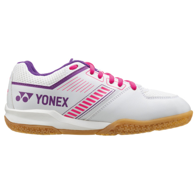 YONEX　パワークッションストライダーフロー　ホワイト／ピンク　ローカット　3E設計　SHBSF1-062