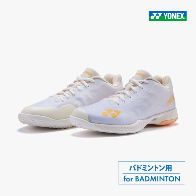 YONEX　パワークッションエアラスＺウィメン　SHBAZ2L-386　2026SS　ホワイト／オレンジ