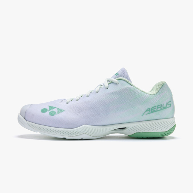 YONEX バドミントンシューズ エアラスZワイド W/グリーン 26.5 YONEX