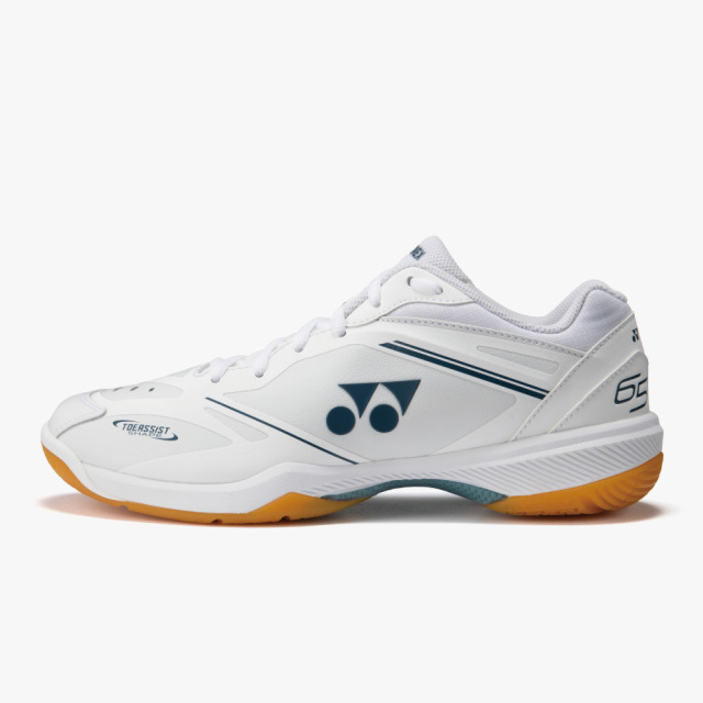 YONEX パワークッション65Zスリム ホワイト ローカット 2Eスリム設計