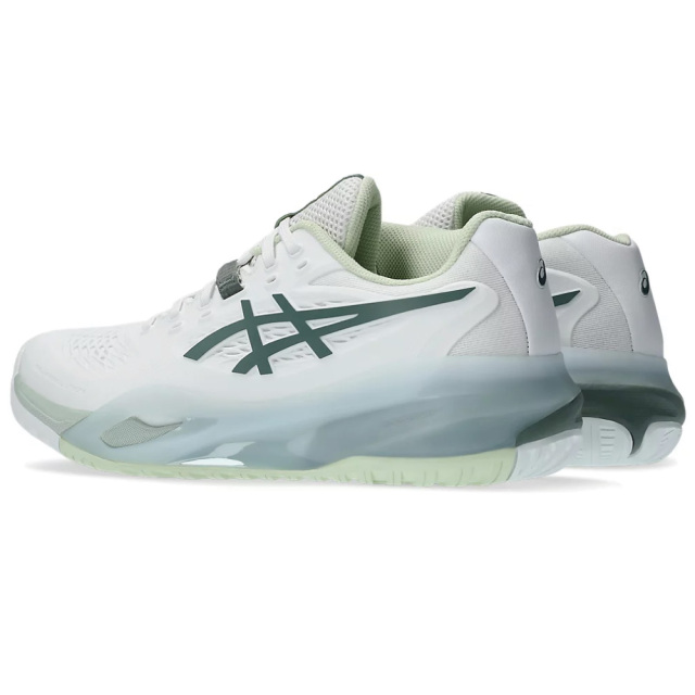 GEL-RESOLUTION X  WIDE    (WHITE/MONUMENT BLUE)