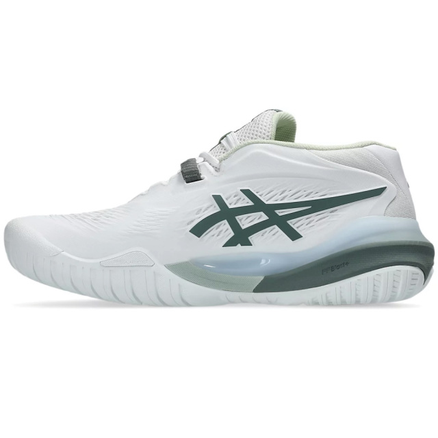 GEL-RESOLUTION X (WHITE/MONUMENT BLUE)