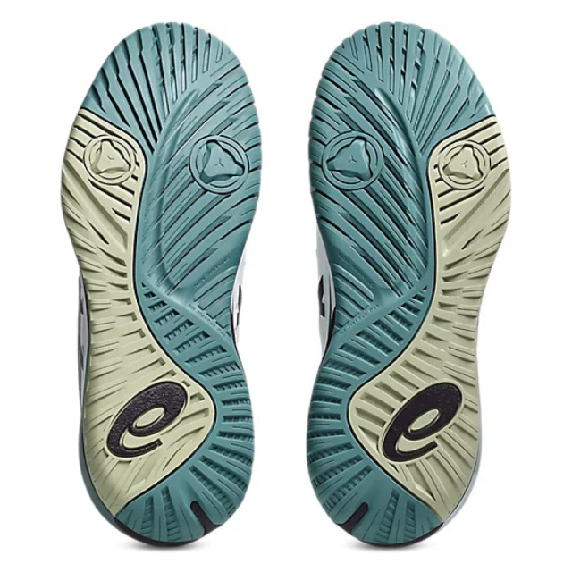 GEL-RESOLUTION X　WHITE/DARK AUBERGINE　WIDE
