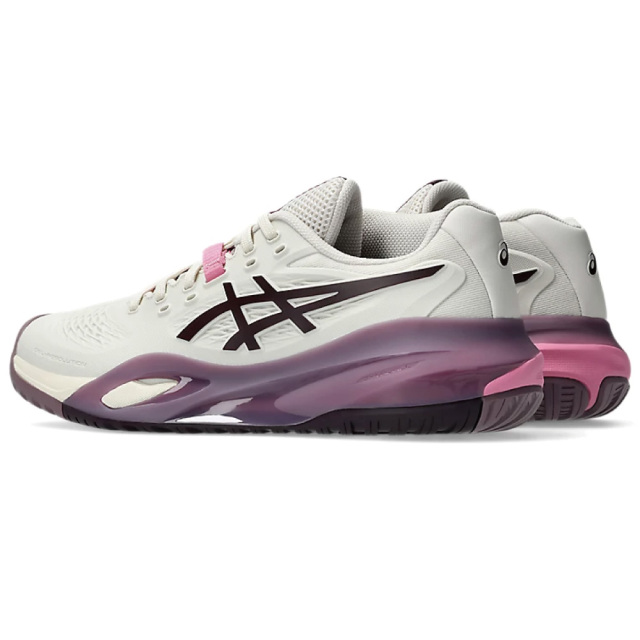 GEL-RESOLUTION X　SOFT OAT/DARK AUBERGINE　WIDE
