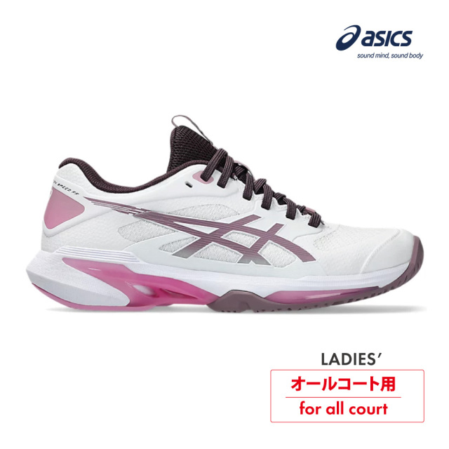 SOLUTION SPEED FF 4　WHITE/DUSTY MAUVE