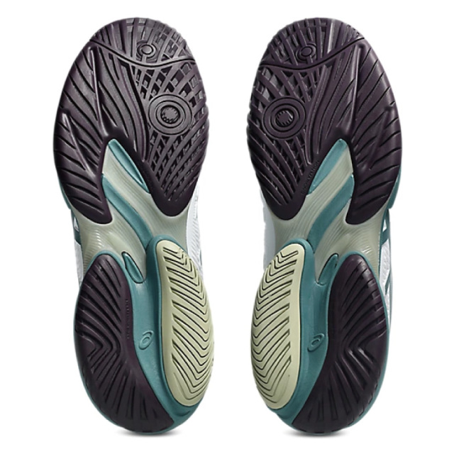 COURT FF 3　WHITE/FOGGY TEAL