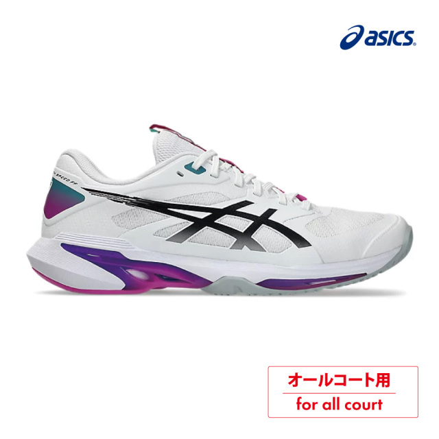 ASICS ソリューションスピードFF4 オールコート 1041A532-101 WHITE