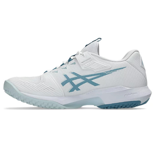 ASICS　ソリューションスピードFF4　オムニ・クレー　1042A306-102　WHITE/SABA BLUE