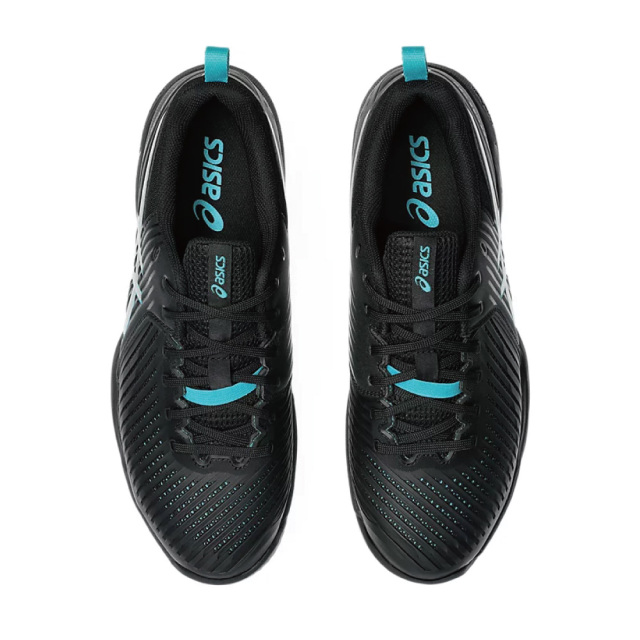 ASICS　プレステージネオ オムニ・クレー　1043A027-001　Black/Pure Silver