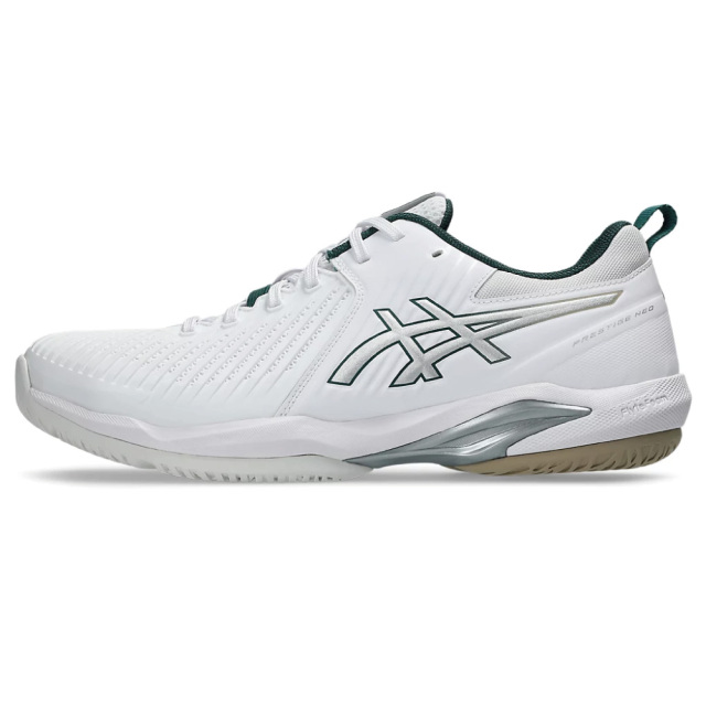 ASICS　プレステージネオ オールコート　1043A028-100　White/Pure Silver