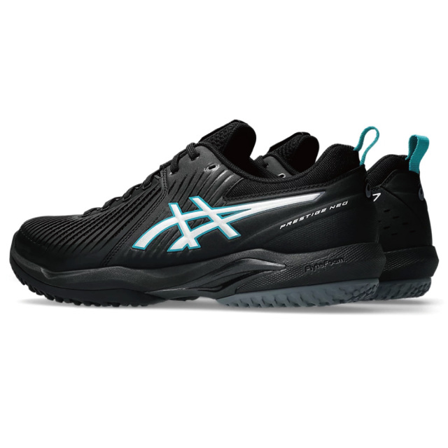 ASICS プレステージネオ オムニ・クレー 1043A029-001 Black/Pure