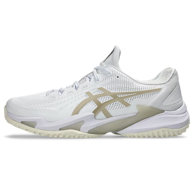 ASICS　コート FF 3　オムニ・クレー　1041A369-107　WHITE/PUTTY