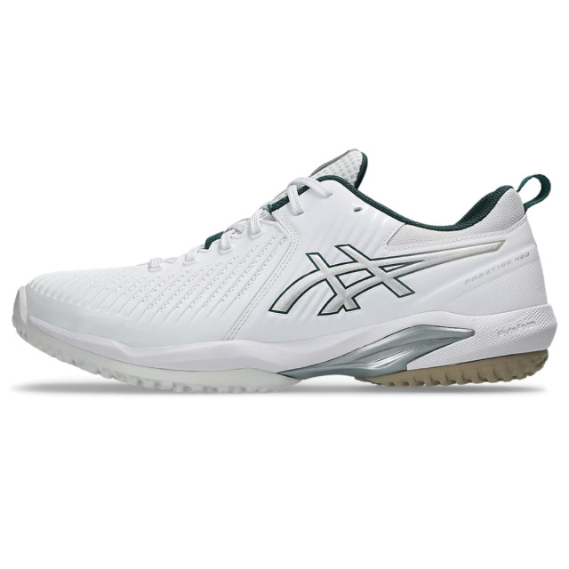 ASICS　プレステージネオ オムニ・クレー　1043A029-100　White/Pure Silver